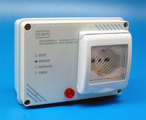 RXPA30 Relè con presa ed alimentatore (COD. E18110000) RXPA30 Relè con presa ed alimentatore (COD. E18110000)