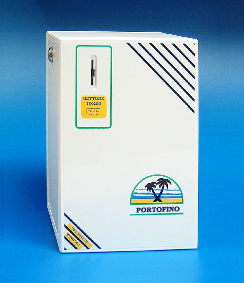 PORTOFINO - Gettoniera a litri a PILA senza display (COD. 19810000)