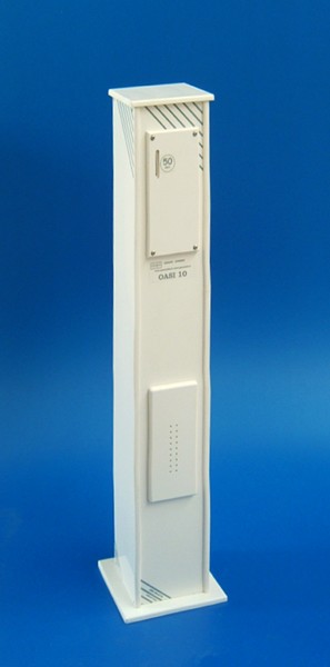 OASI10 - Colonna Lavapiedi singolo 220V/12V a gettone/moneta (COD. E16211000) OASI10 - Colonna Lavapiedi singolo 220V/12V a gettone/moneta (COD. E16211000)