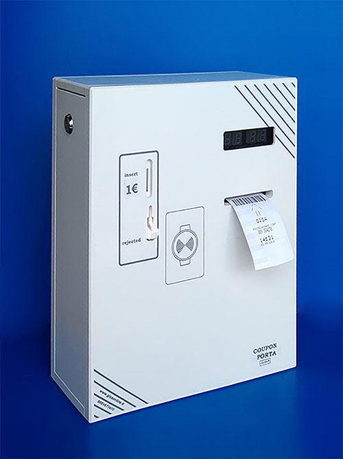 Controllo bagno / bagni COUPON PORTA con stampa SCONTRINO (COD. E35600000) Controllo bagno / bagni COUPON PORTA con stampa SCONTRINO (COD. E35600000)