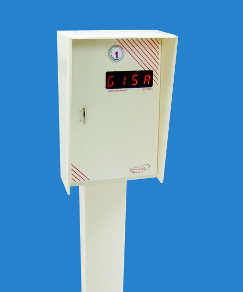 Lettore tessera OVALE con display LB2 (COD. 10610000)