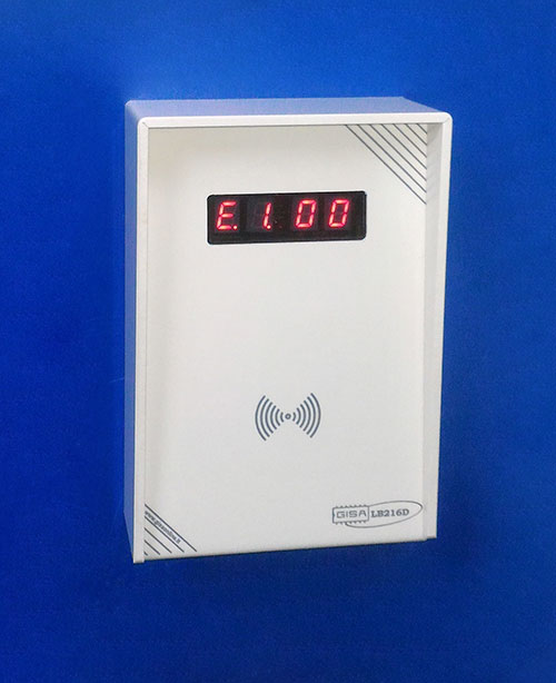 LB216 D con DISPLAY e lettore RFID - Programmabile da SMARTPHONE (COD. E37000000B)